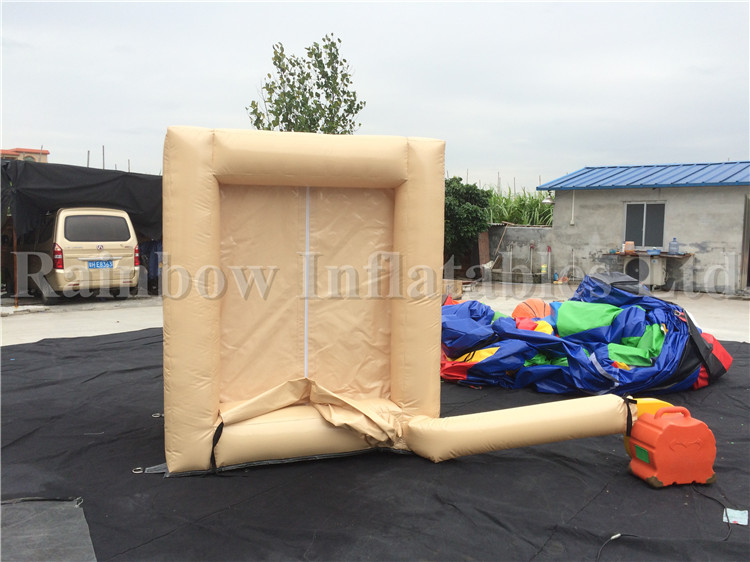 Small Indoor Inflatable Money Machine Cash Cube Money Booth for Carnival Games