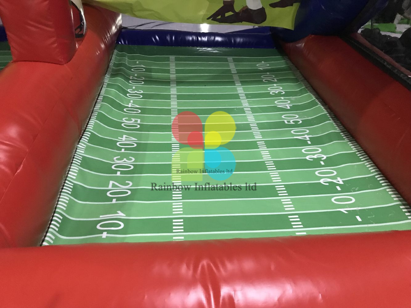 Inflatable American Football Inflatable Rugby Ball Shooting Game For Adults Party 