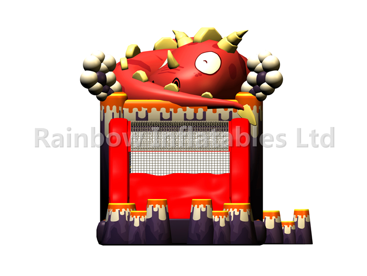 RB03102(10x4x4.5m)Inflatable Fire dragon combo for child new design