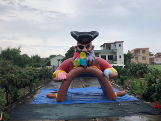 Inflatable Pirate Tunnel