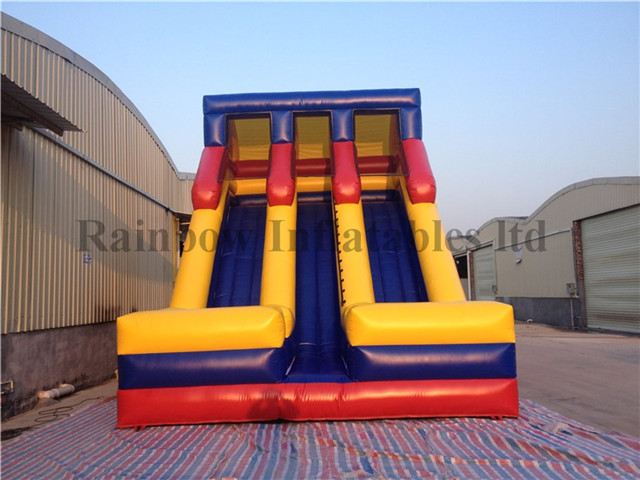 Outdoor Commercial Durable Inflatable High Slide for Adults