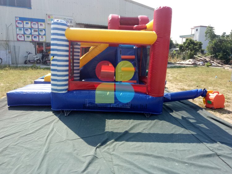 Small Outdoor Commercial Inflatable Combo for Toddlers