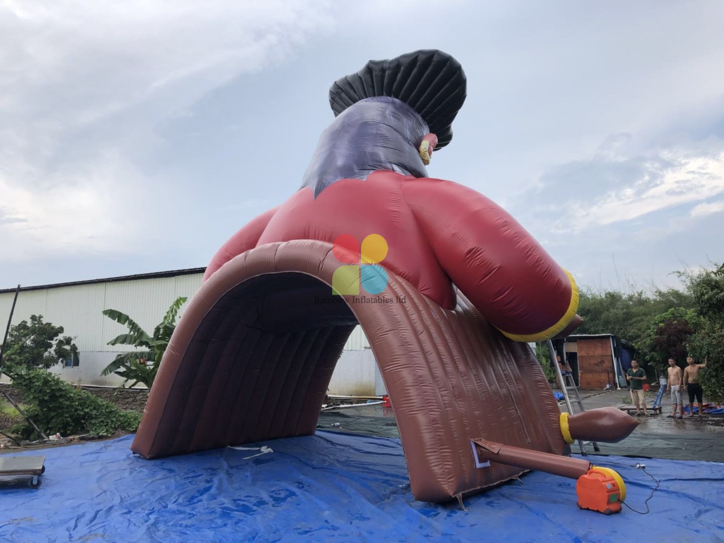 Inflatable Pirate Tunnel