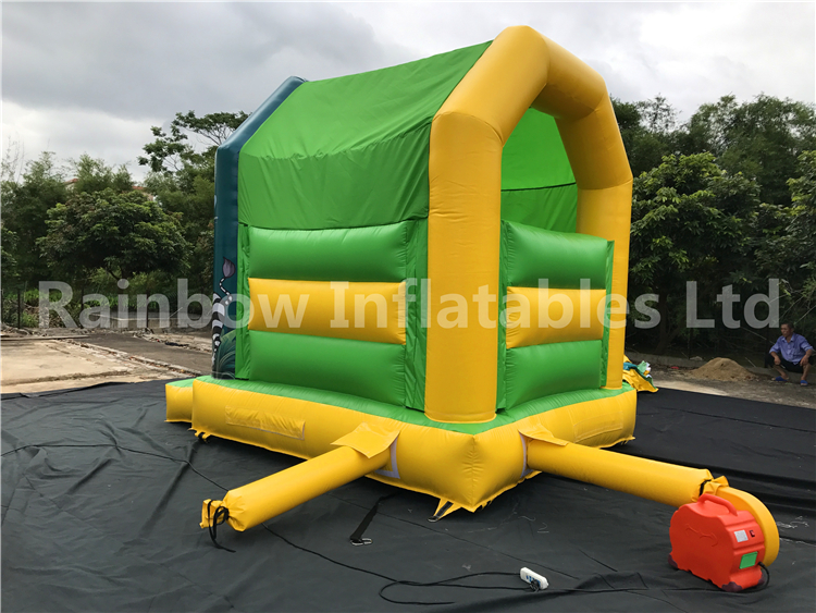 Outdoor Commercial Jungle Theme Inflatable Combo for Kids