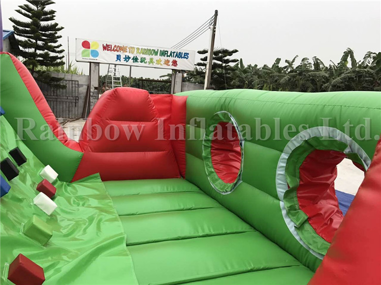 RB5048 （12x4m）Inflatable High Quality Obstacle Course for sale 