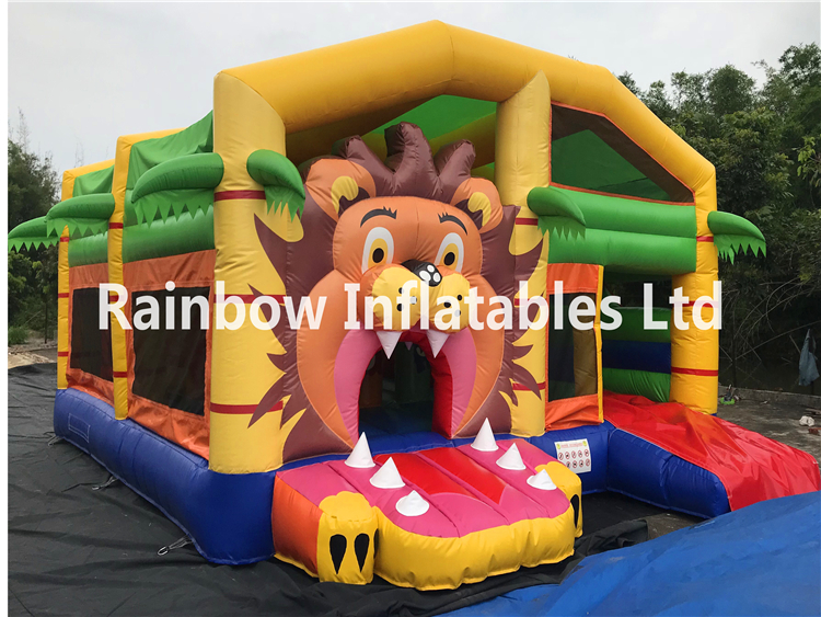 RB3095 Inflatables lion theme combo 