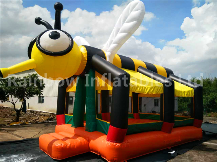 Outdoor Large Commercial Bee Inflatable Bouncers for Children