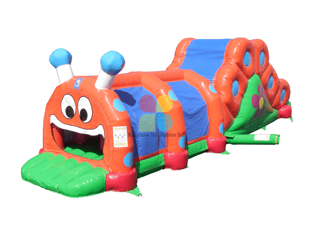 Caterpillar Crawls Inflatable Tunnel