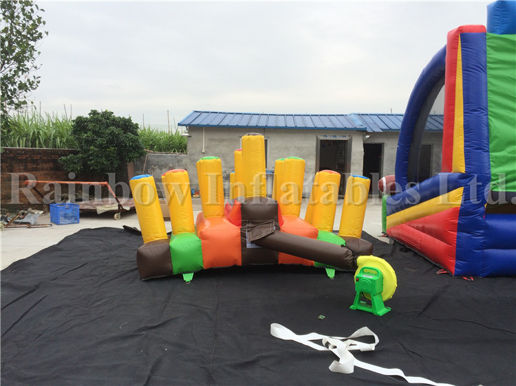Outdoor Commercial Inflatable Carnival Game Ring Toss Game for Sale