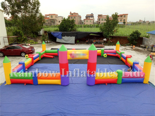 RB20024-2（10.2x8m） Inflatable Outdoor Bouncer Outdoor Playground Fence Best Selling