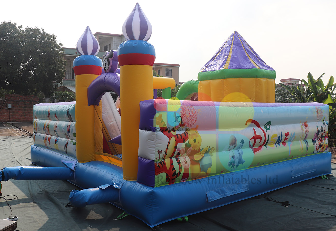 New Design Indoor Inflatable Games Theme Playground Funcity