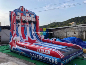 Beach Inflatables Commercial Inflatable Basketball Shootout
