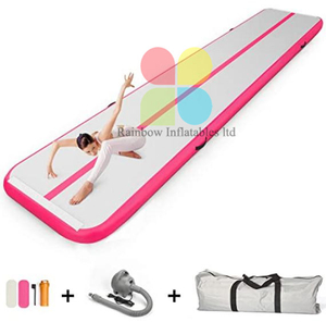  Hotsale Outdoor Inflatable Air track Tumbling Gymnastics Yoga Mat For Training