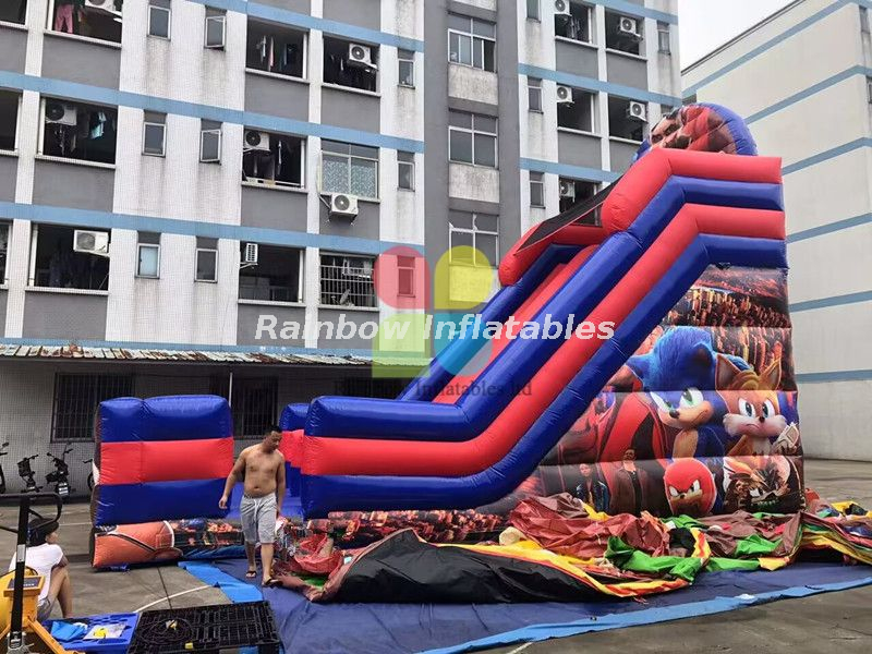 Rainbow Sonic The Hedgehog Slide