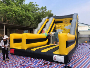 Commercial Stunt Airbag Platform Free Fall Jump Inflatables