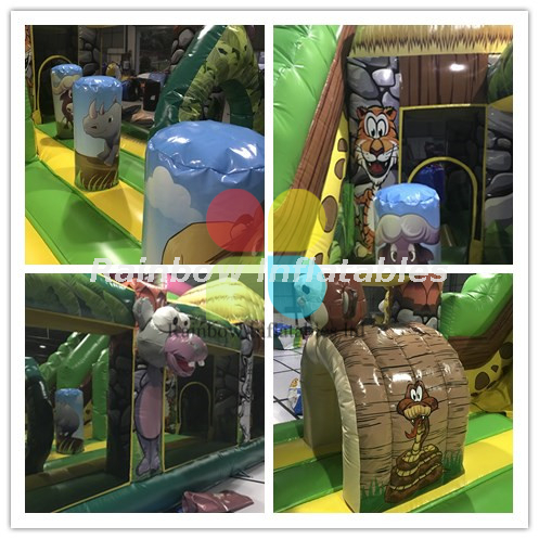 Inflatable Jungle Animal Zoo