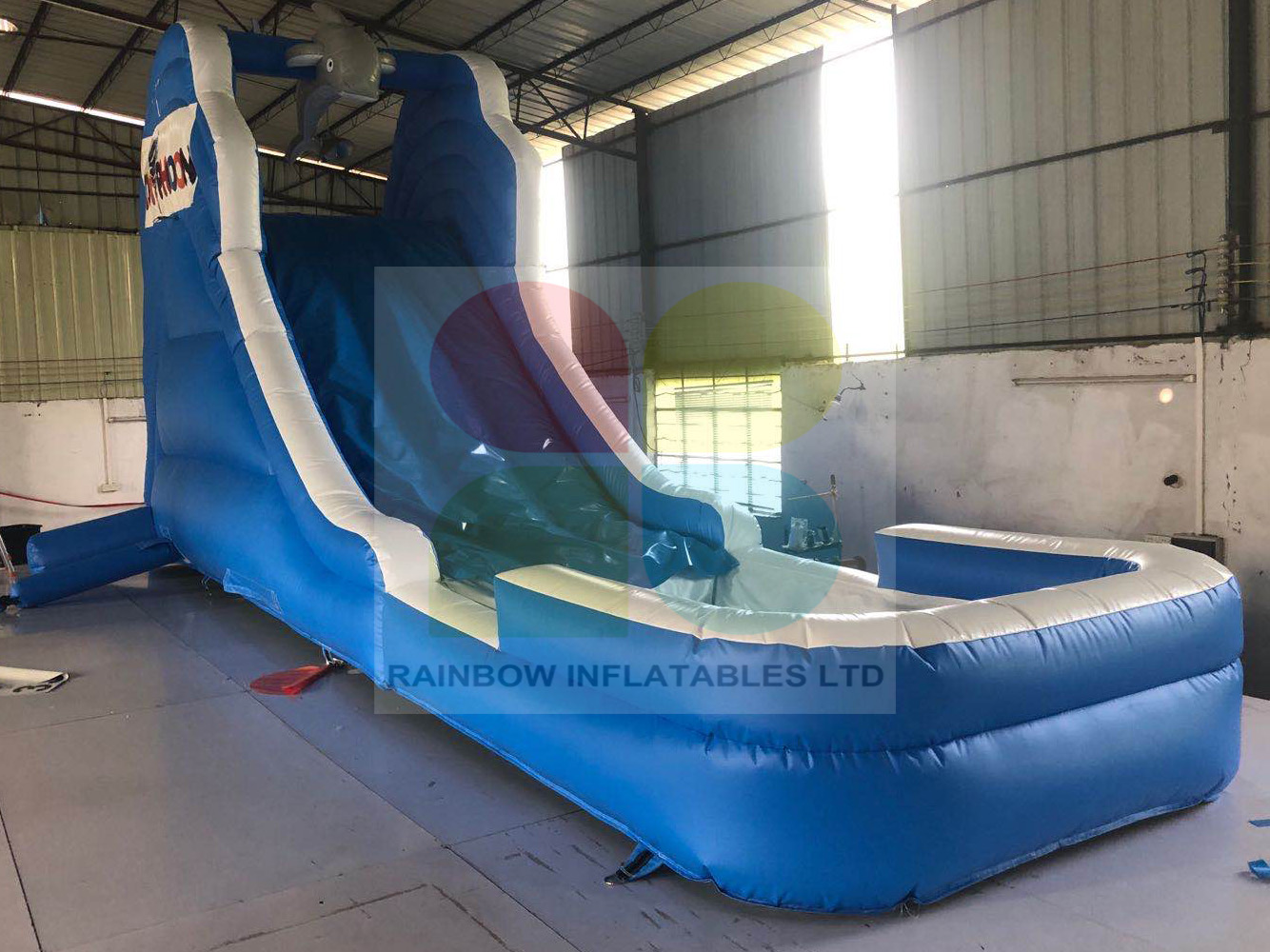 Commercial Blue Inflatable Water Slide China Inflatable Water Slide for Sale Stock Inflatable Water Slide 