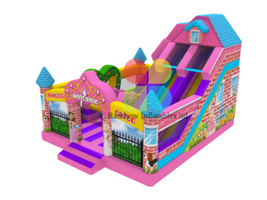 Princess Bounce House With Slide Large Bouncy Castles With Cheap Prices 